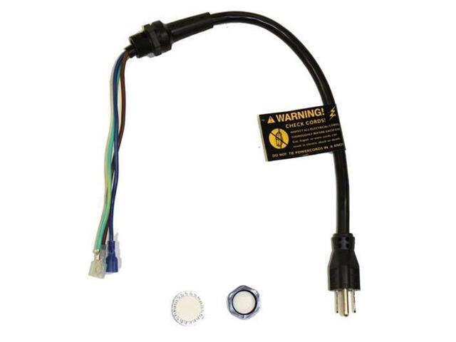 Provac Power Cord Assembly With Strain #100641
