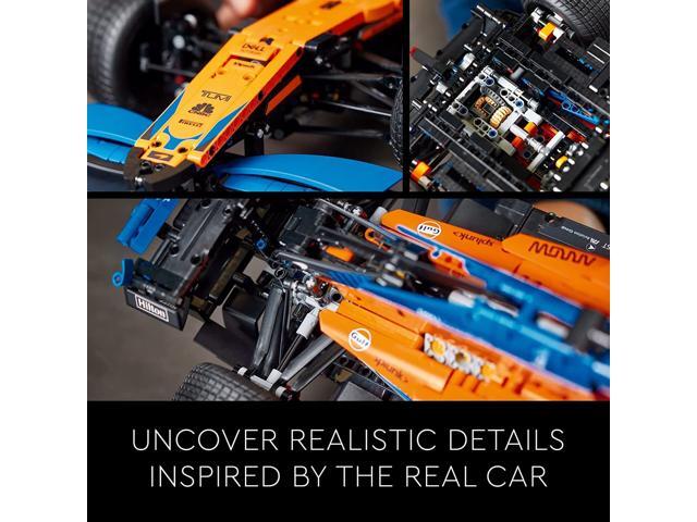 LEGO Technic McLaren Formula 1 Race Car 42141 Model Building Kit for Adults; Build a Replica Model of The 2022 McLaren Formula 1 Race Car (1,432...
