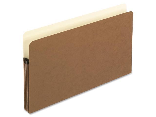 Pendaflex 1526EOX 3 1/2 Inch Expansion File Pocket, Manila/Red Fiber, Legal, 25/Box, 1 Box