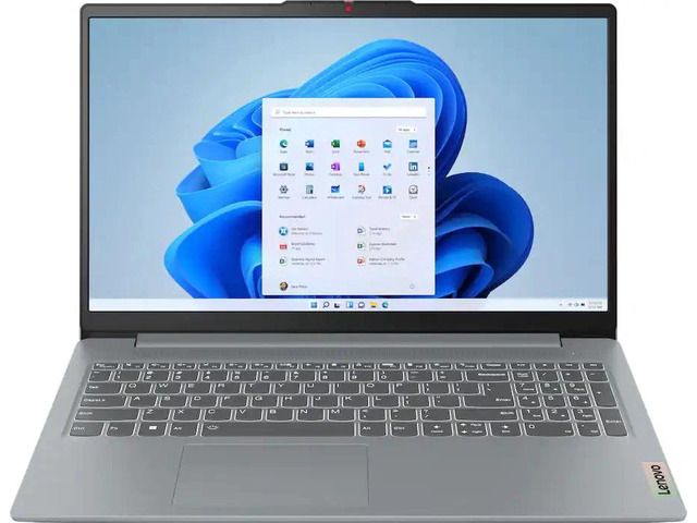 Lenovo IdeaPad Slim 3i 15.6' Full HD Laptop, Intel Core 3 N355 2025,8GB RAM,128GB UFS - Arctic Grey