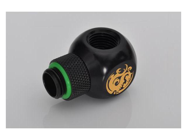 Bitspower BP-MBTR-C G1/4' Matt Black T-Rotary IG1/4'X2 Extender