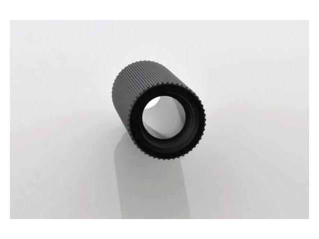 Bitspower G1/4' Male to Female Extender Fitting, 50mm, Matte Black