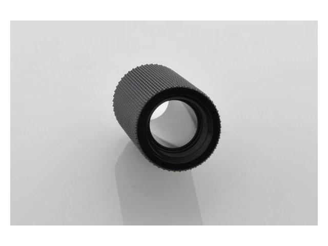 Bitspower G1/4' Male to Female Extender Fitting, 40mm, Matte Black