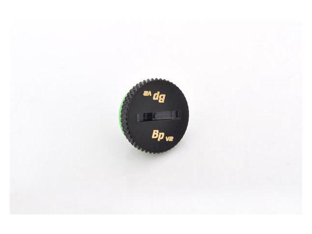 Bitspower G1/4' Low-Profile Stop Fitting V2, Matte Black