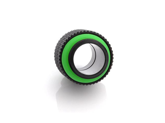 Bitspower G1/4' Male to Male Extender Fitting (14mm), Rotary, Matte Black