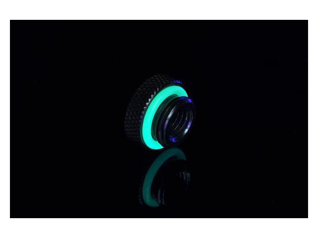 Bitspower G1/4' Stop Fitting V2, Matte Black