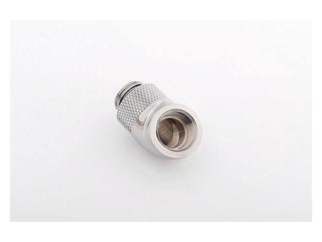 Bitspower BP-60R G1/4' Silver Shining Rotary 60-Degree IG1/4' Extender