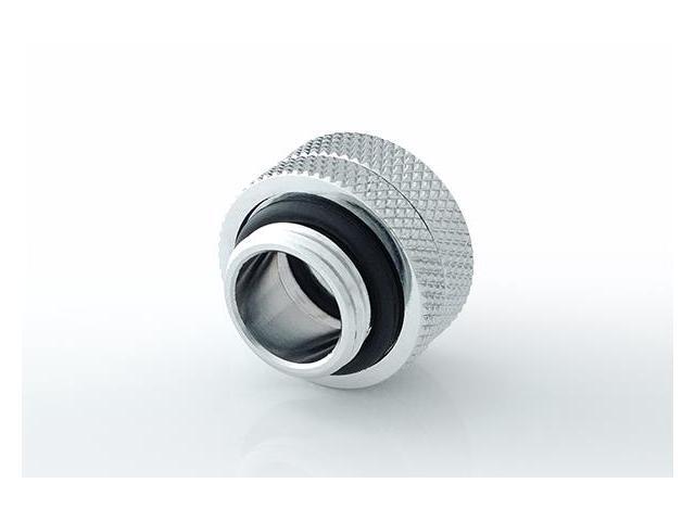 Bitspower G1/4' to Enhance Multi-Link Fitting for 12mm OD Rigid Tubing (For Use with Bitspower Rigid Tubing Only), Silver Shining