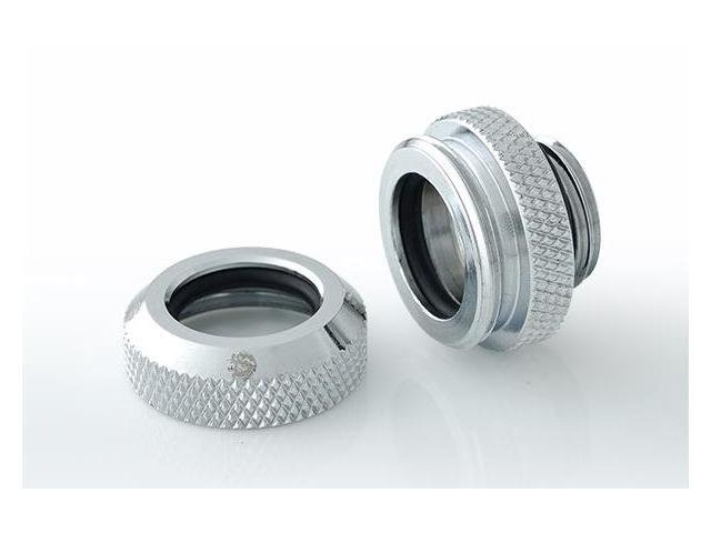 Bitspower G1/4' to Enhance Multi-Link Fitting for 12mm OD Rigid Tubing (For Use with Bitspower Rigid Tubing Only), Silver Shining