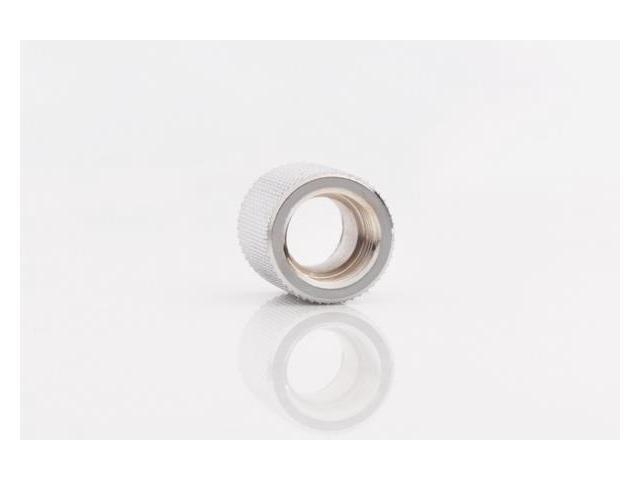 Bitspower G1/4' Female to Female Extender, 20mm, Silver Shining