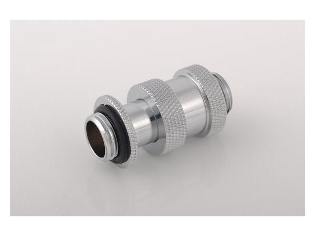 Bitspower G1/4' Adjustable Aqua Link Pipe (22-31mm), Silver Shining