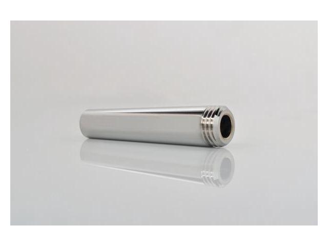 Bitspower Aqua Pipe I Fitting, Silver Shining
