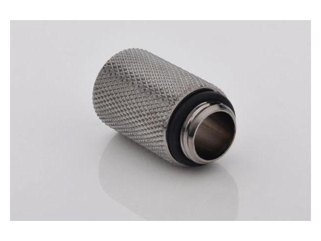 Bitspower G1/4' Male to Female Extender Fitting, 25mm, Black Sparkle