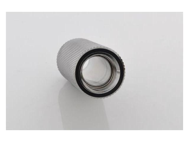 Bitspower G1/4' Male to Female Extender Fitting, 50mm, Black Sparkle