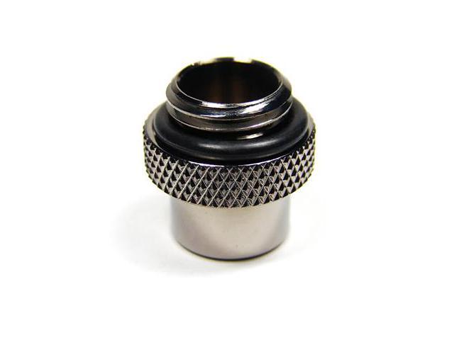 Bitspower G1/4' Anti-Cyclone Adapter, Black Sparkle