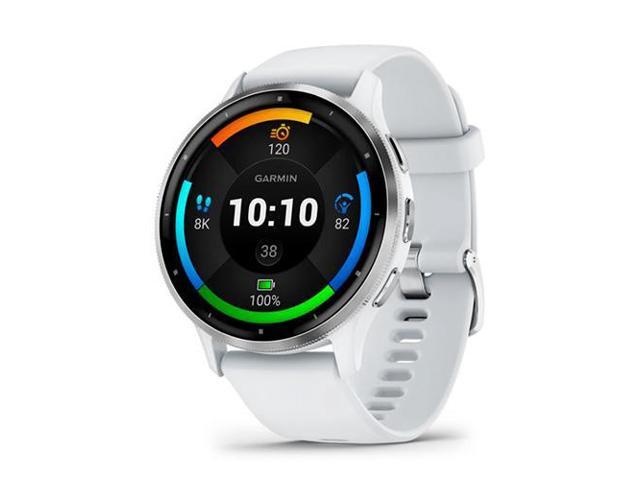 Garmin - Venu 3 GPS Smartwatch 45 mm Fiber-reinforced polymer - Stainless Steel and Whitestone - (2023) - image 4