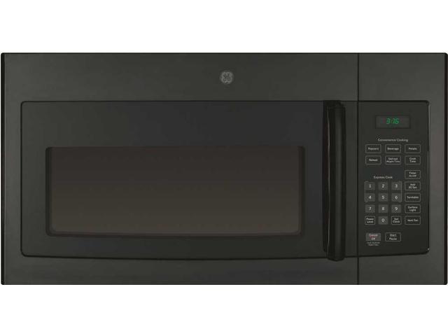 GE - 1.6 Cu. Ft. Over-the-Range Microwave with Convenience Cooking Controls - Black - image 3