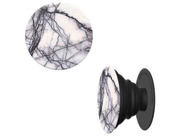 Popsocket Phone Grip & Stand - White Marble - Novelty Toy by Popsockets