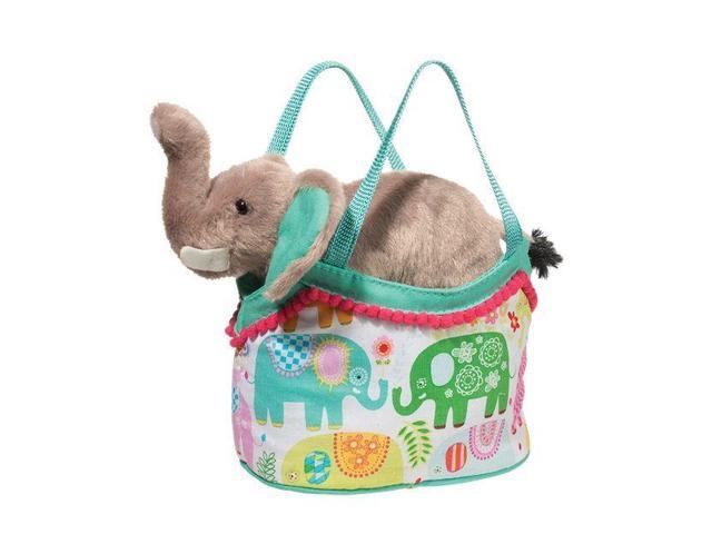 Elephant Sassy Sak 7 inch - Stuffed Animal by Douglas Cuddle Toys (2182)