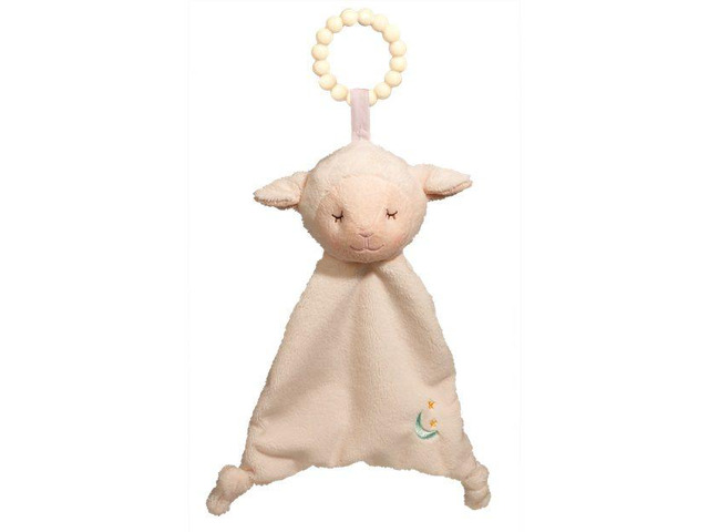 Lamb Teether - Baby Stuffed Animals by Douglas Cuddle Toys (6360)