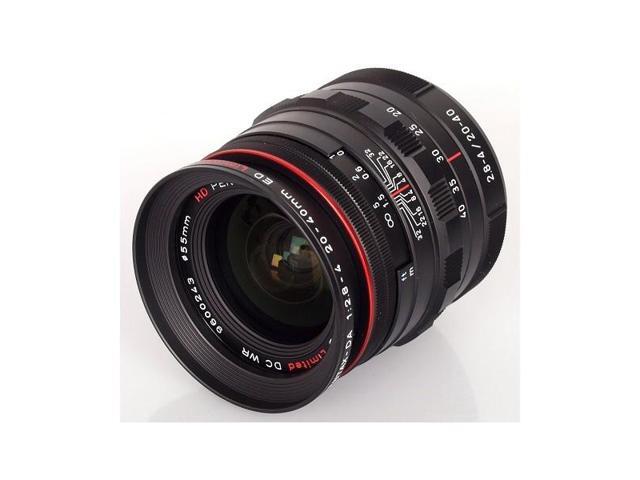 Pentax HD DA 20-40mm f/2.8-4 ED Limited DC WR Lens - Black