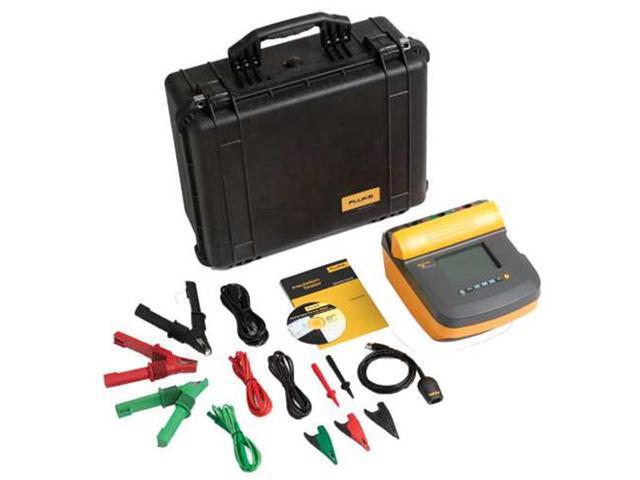 FLUKE FLUKE-1550C/KIT Battery Operated Megohmmeter,5000VDC