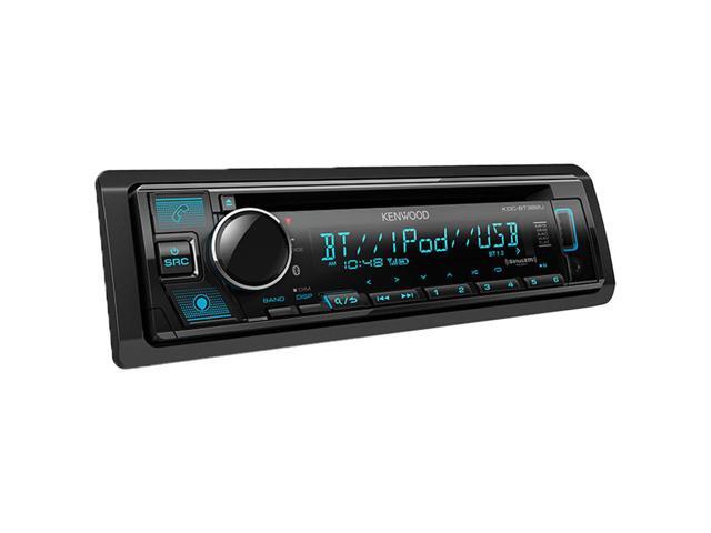 Kenwood - Bluetooth CD/Digital Media (DM) Receiver and Satellite Radio-Ready with Detachable Faceplate - Black - image 2
