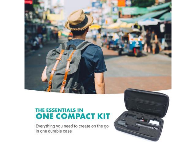 Movo iVlogger Vlogging Smartphone/iPhone Video Kit W/ Tripod, Mic, LED Light - Compatible YouTube & Influencer Kit for Content Creators Movo