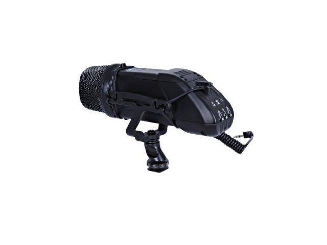 Movo VXR500 HD Professional Condenser X/Y Stereo Video Microphone for DSLR Video Cameras (Metal Body)