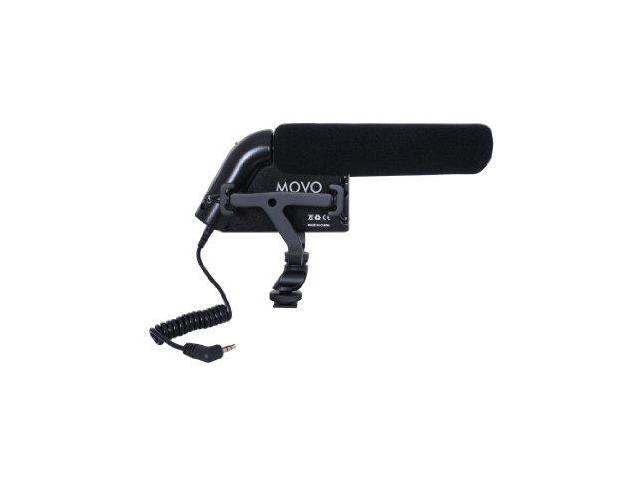 Movo VXR5000 HD Condenser Prosumer Video Microphone for DSLR Video Cameras (Aluminum Body)