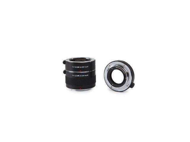 Movo Photo AF Macro Extension Tube Set for Olympus EVOLT Four-Thirds Mount DSLR Camera with 12mm, 20mm & 36mm Tubes (Metal Mount)