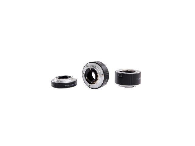 Movo Photo AF Macro Extension Tube Set for Pentax Q Mirrorless Camera System with 10mm, 16mm & 21mm Tubes (Metal Mount)