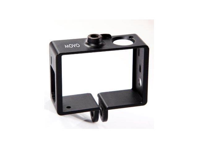 Movo Photo GC34 Rugged Crushproof Housing Cage with Tripod Mount for GoPro HERO3, HERO3+ and HERO4 Action Camcorders