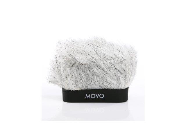 Movo WS-R10 Professional Furry Windscreen with Acoustic Foam Technology for Zoom IQ-6, Tascam DR-07 MKII, Sony PCM-M10 & Rode iXY Portable Digital...
