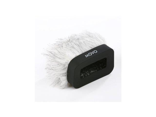 Movo WS-R10 Professional Furry Windscreen with Acoustic Foam Technology for Zoom IQ-6, Tascam DR-07 MKII, Sony PCM-M10 & Rode iXY Portable Digital...
