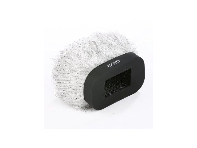 Movo WS-R30 Professional Furry Windscreen with Acoustic Foam Technology for Zoom H4n, H5, H6, Tascam DR-40, DR-100 MKII & Sony PCM-D50 Portable...