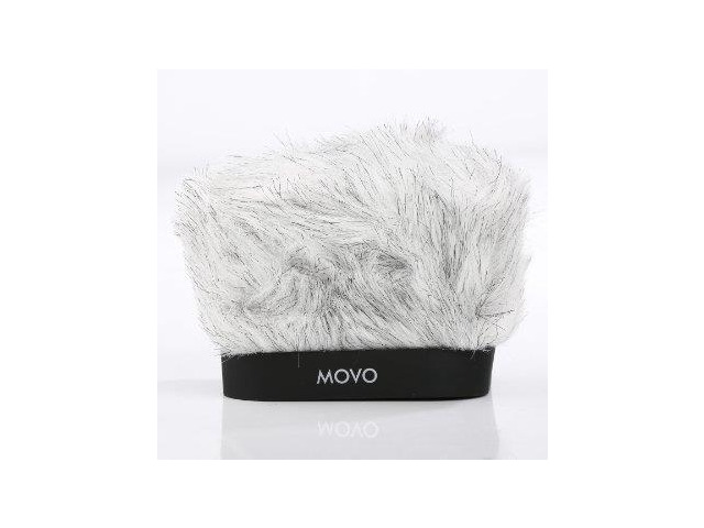 Movo WS-R30 Professional Furry Windscreen with Acoustic Foam Technology for Zoom H4n, H5, H6, Tascam DR-40, DR-100 MKII & Sony PCM-D50 Portable...