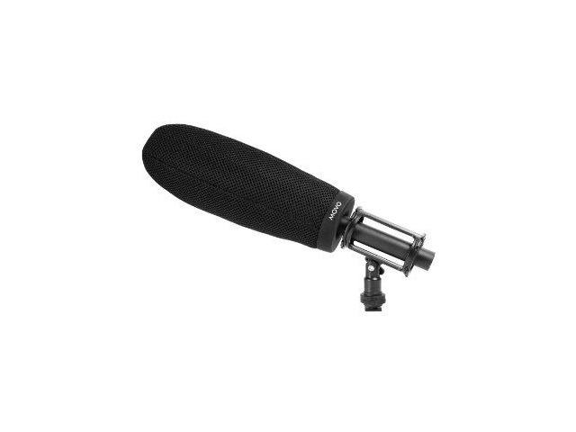 Movo WST220 Professional Premium Quality Ballistic Nylon Windscreen with Acoustic Foam Technology for Shotgun Microphones up to 20cm Long (Fits...