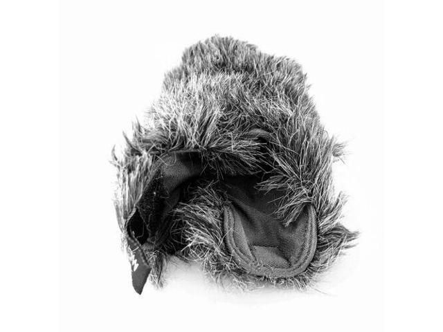 Movo WS-G8 Furry Outdoor Microphone Windscreen Muff Custom Fit for Rode VideoMic Pro & VideoMic Pro R (Dark Gray)