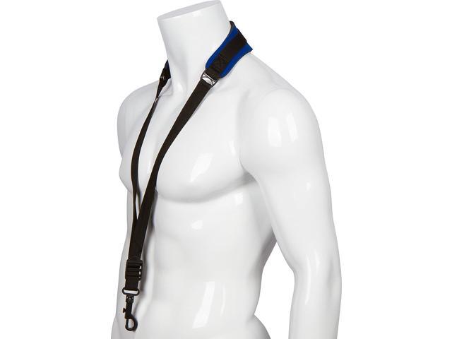 Movo MS-20L-B Neoprene Instrument Strap for Saxophones, Horns, Basoons & More