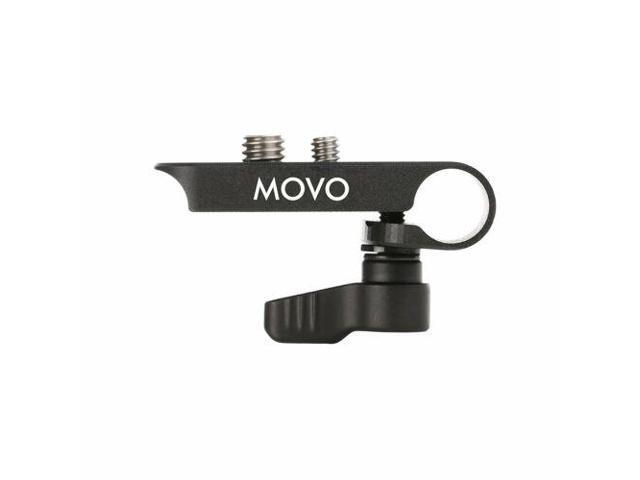 Movo CAB1000 15mm Modular Rod Clamp Adapter - Mounts Cameras, Monitors, Recorders to Rigs with Multiple 1/4' & 3/8' Male/Female Mounting Threads (2...