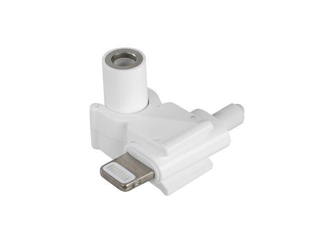 Movo (5 PACK) of Lighting Cable Dongle Adapter Clips - Secures the 3.5mm Dongle to your iPhone to for Microphones & Other Devices