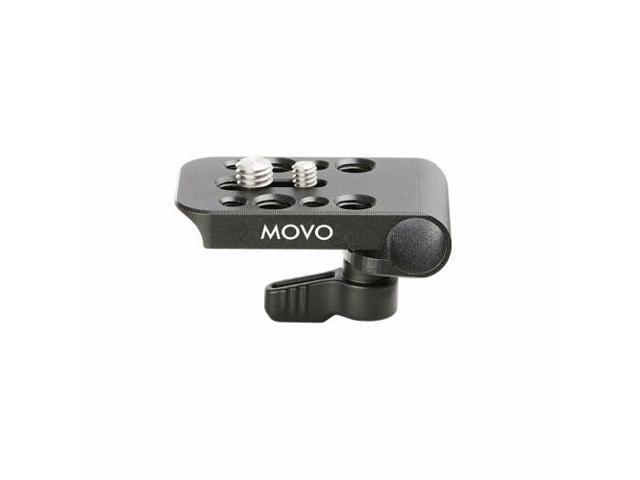 Movo CAB1000 15mm Modular Rod Clamp Adapter - Mounts Cameras, Monitors, Recorders to Rigs with Multiple 1/4' & 3/8' Male/Female Mounting Threads (2...