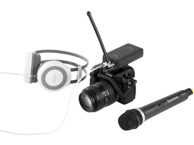 Saramonic SR-HM4C 4-Channel VHF Wireless Handheld Microphone with Integrated Transmitter Fits with the Receiver of SR-WM4C Wireless System,...