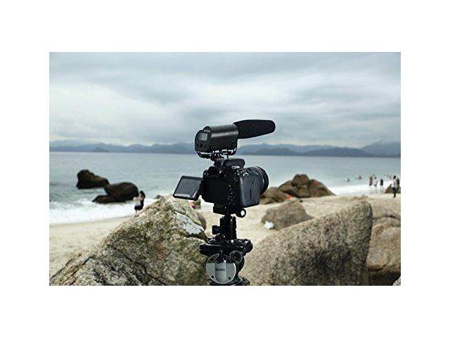 Saramonic Vmic Recorder Video Microphone with LCD Screen (Black)