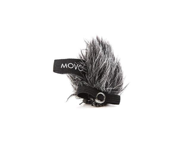 Movo MCW8 5-PACK of Lavalier Microphone Windscreen Muffs and Metal Crocodile Lapel Clips for 12mm Mic Capsules - Fits Movo LV8-C & LV8-D Broadcast...