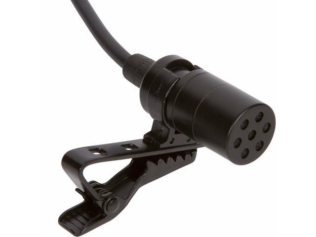 Movo LV8-D XLR Premium 48V Phantom Power Lavalier Directional Microphone, with Lapel Clip and Windscreen