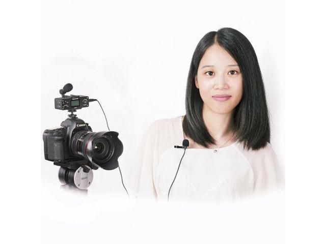 Saramonic SM-LV600 Mini-XLR Omnidirectional Lavalier Microphone for Saramonic SmartMixer & CaMixer (20' Cable)