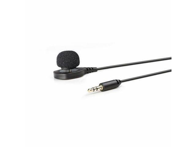 Movo LV-M5 Discreet Pin Lavalier Omnidirectional Microphone with 3.5mm TRS Connector - for DSLR Cameras, Camcorders, Recorders