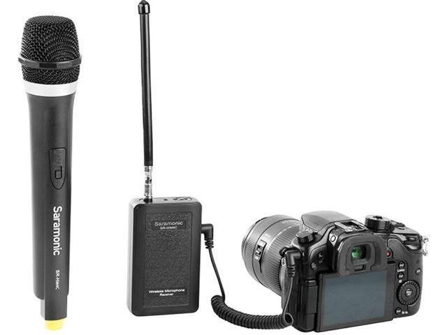 Saramonic SR-HM4C 4-Channel VHF Wireless Handheld Microphone with Integrated Transmitter Fits with the Receiver of SR-WM4C Wireless System,...